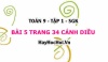 Bài 5 trang 34 Toán 9 tập 1 Cánh Diều